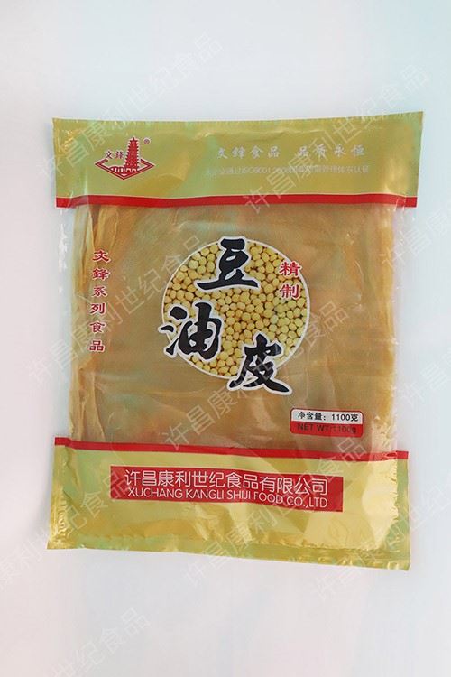 文鋒豆油皮1100g