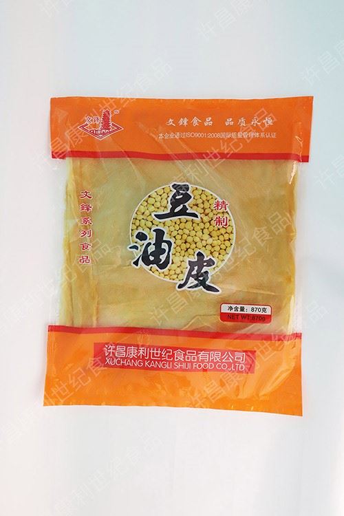 文鋒豆油皮870g